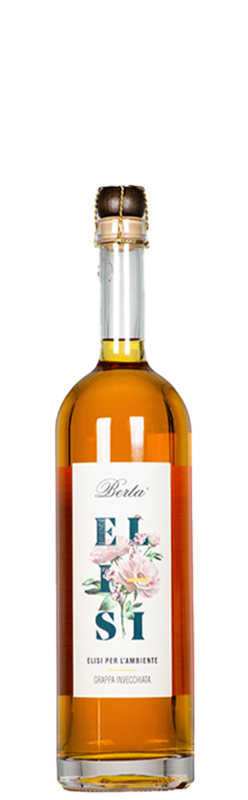 Grappa ELISI, 10 anni (Barbera, Nebbiolo, Cabernet),
