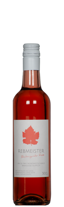 Rebmeister Rosé, Blauburgunder, VdP Suisse, Siebe Dupf Kellerei