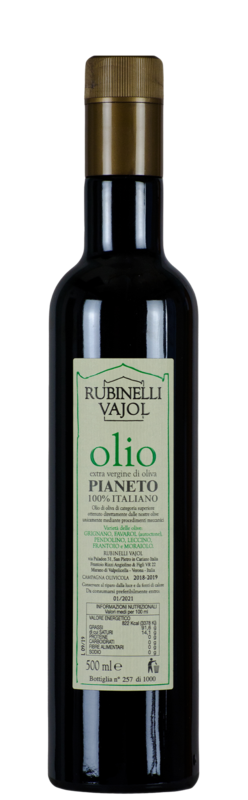 Olio Extra Vergine di Oliva, Rubinelli Vajol
