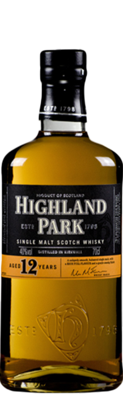 Highland Park Single Malt Scotch Whisky 12 years 