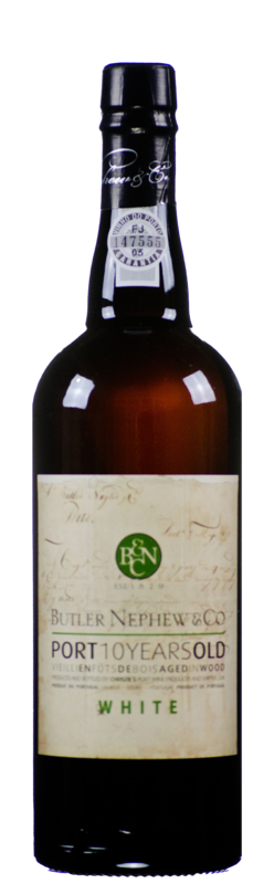 Butler Nephew & Co Port 10 Years Old WHITE