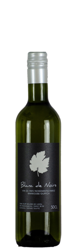 Blanc de Noirs, VdP Suisse, Siebe Dupf Kellerei

