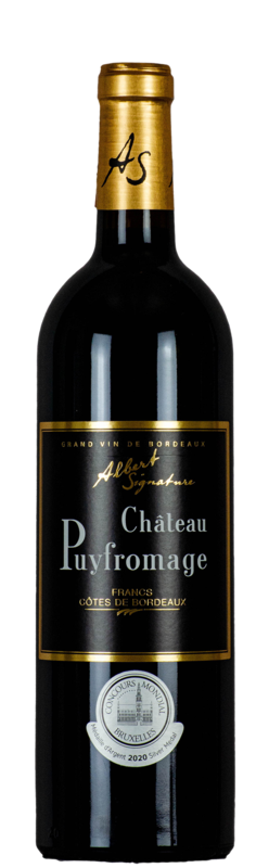 Albert Signature, Château Puyfromage AC, Côtes de Bordeaux