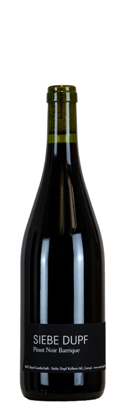 Siebe Dupf Barrique Pinot Noir, Siebe Dupf Kellerei