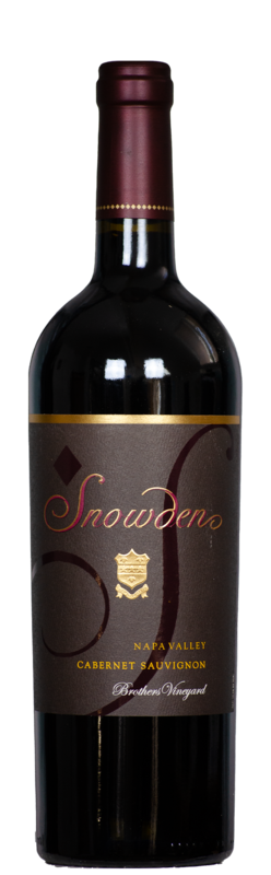 Cabernet Sauvignon Brothers Vineyard, Napa Valley, Snowden Vineyards