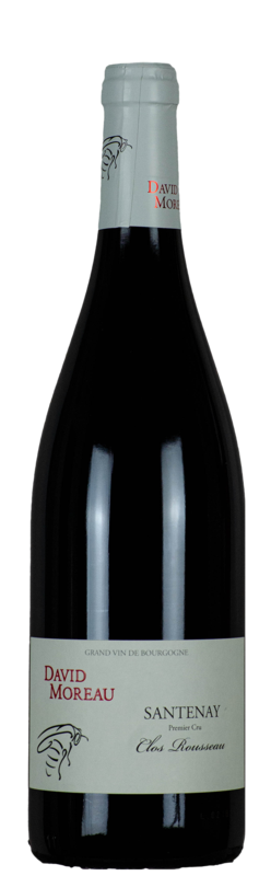 Santenay 1er Cru Clos Rousseau rouge AC, David Moreau