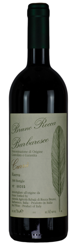 Barbaresco Riserva Currà DOCG, MAGNUM, Bruno Rocca
