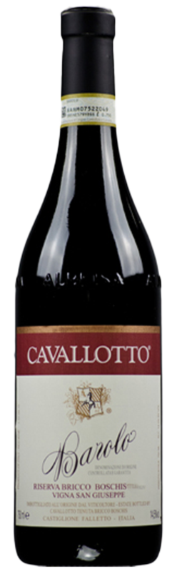 Barolo riserva cru Bricco Boschis vigna San Giuseppe, 3 Liter, DOC, Tenuta Cavallotto