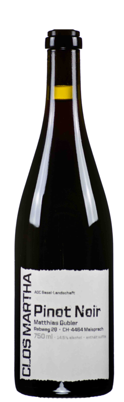 Clos Martha, AOC Basel-Landschaft, Möhr Niggli, Maisprach