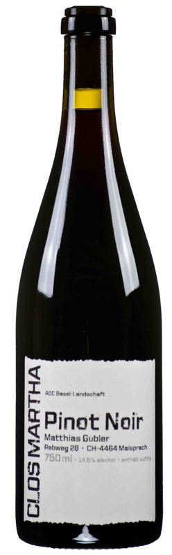 Clos Martha MAGNUM, AOC Basel-Landschaft, Möhr Niggli, Maisprach, 