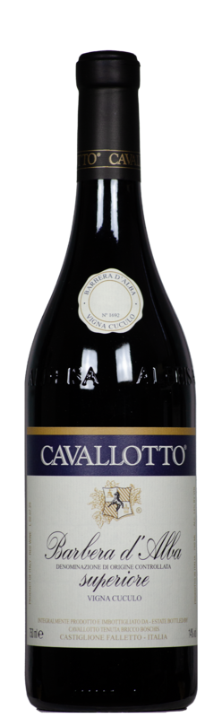 Barbera d'Alba Superiore vigna Cuculo DOC, Tenuta Cavallotto