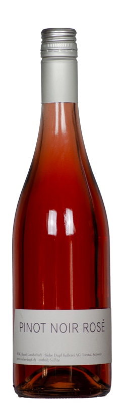 Baselbieter Pinot Noir Rosé, AOC Basel-Landschaft, Siebe Dupf Kellerei
