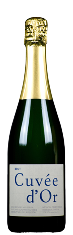 Cuvée d'or Vin Mousseux Brut, Vin de Pays Suisse, Siebe Dupf Kellerei